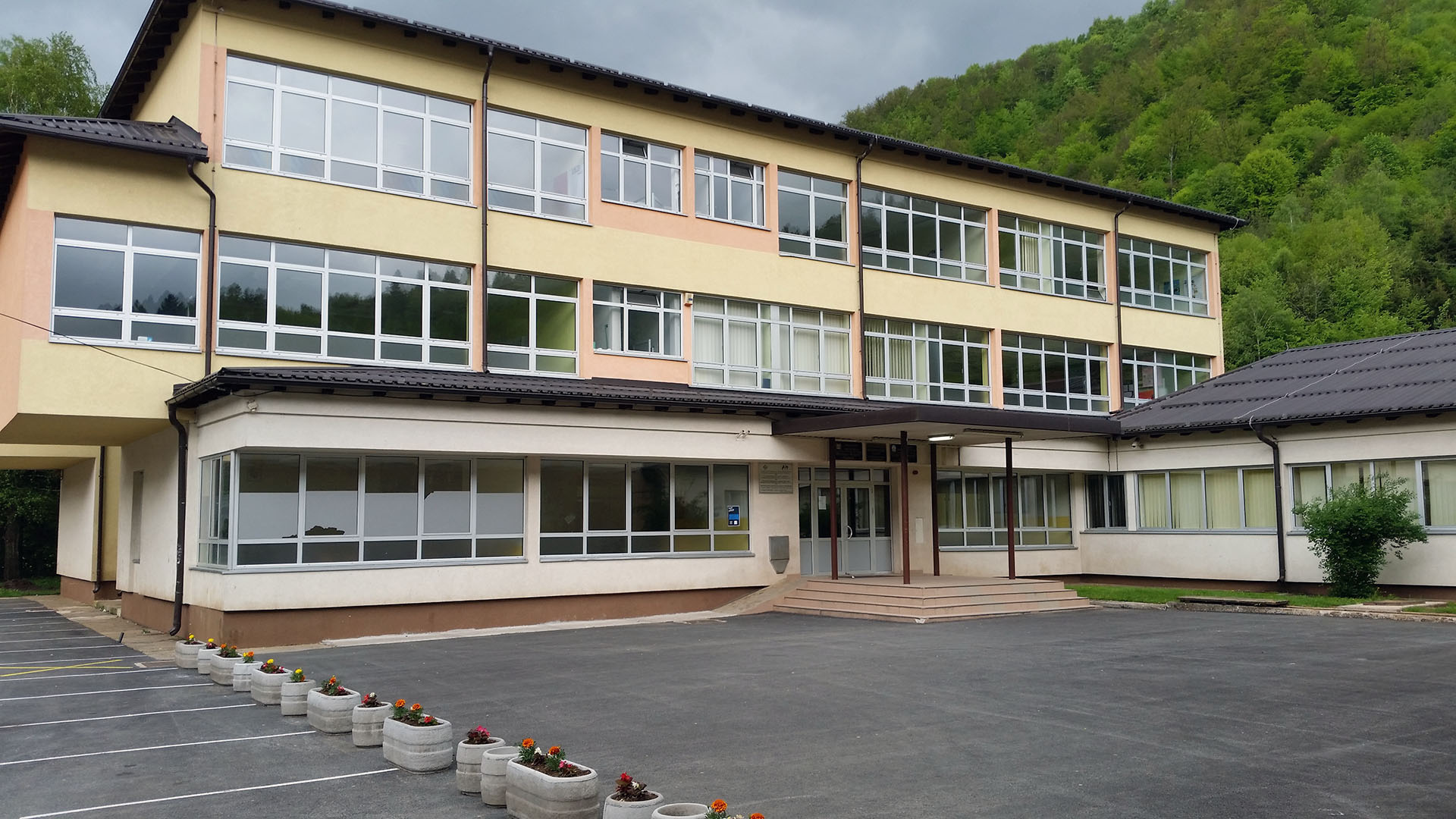 Izgled novog školskog objekta danas